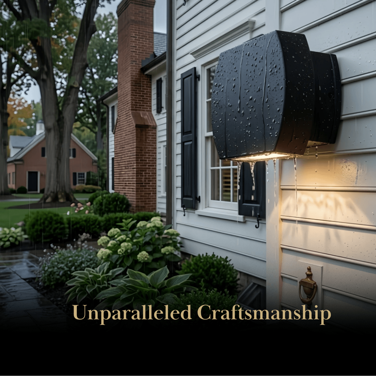 Irondale Modern Geometric Outdoor Wall Lamp - Black/Grey Metal for Garden
