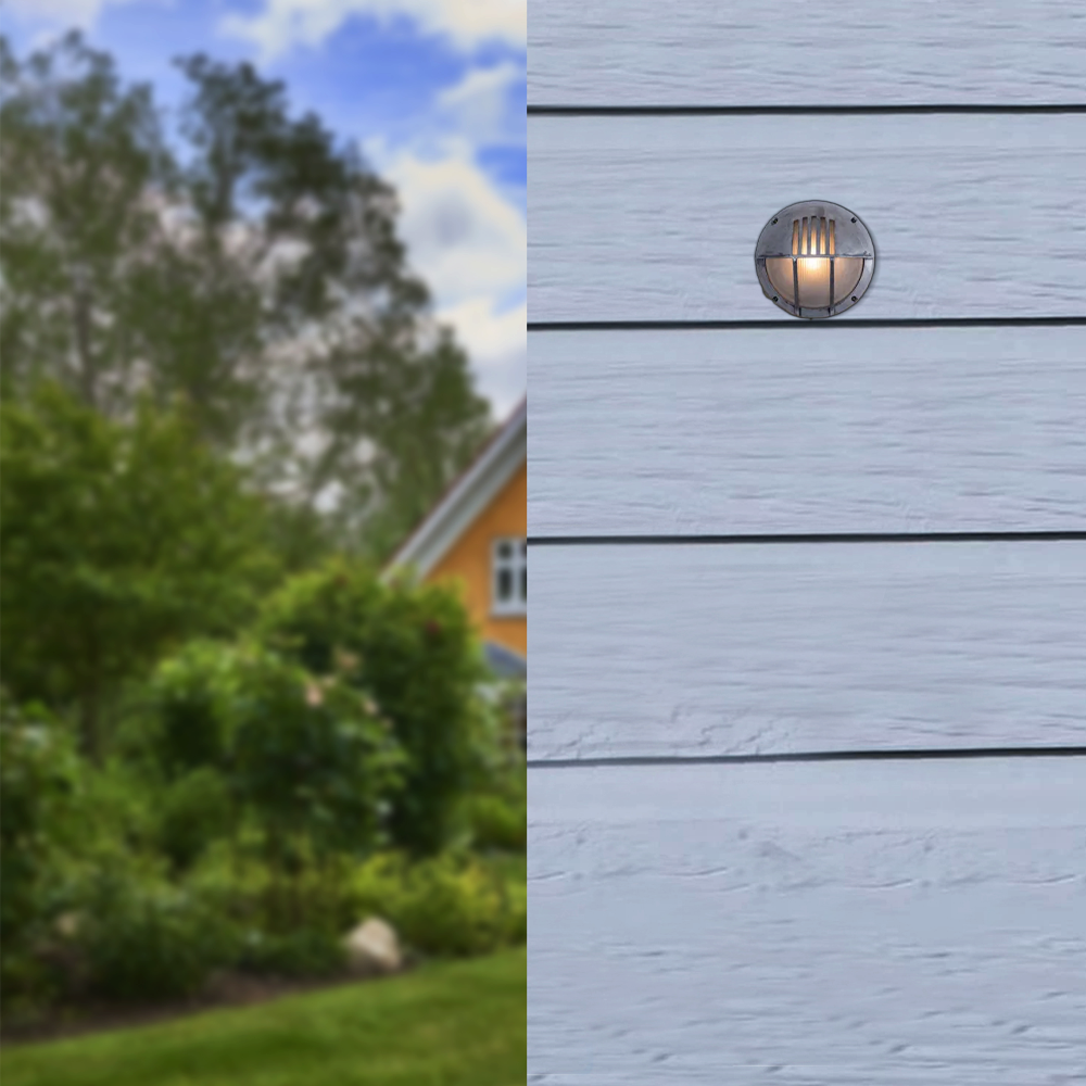 Nuvlight Modern Geometric Outdoor Wall Lamp 