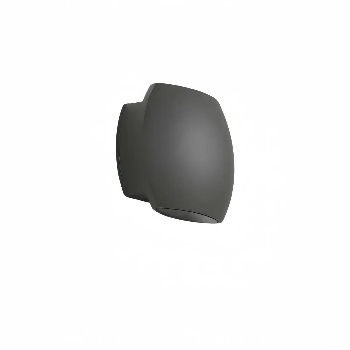 Irondale Modern Geometric Outdoor Wall Lamp - Black/Grey Metal for Garden