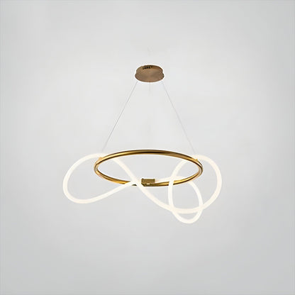 Nuvlight Modern Long Hose Led Pendant Light for Dining Room