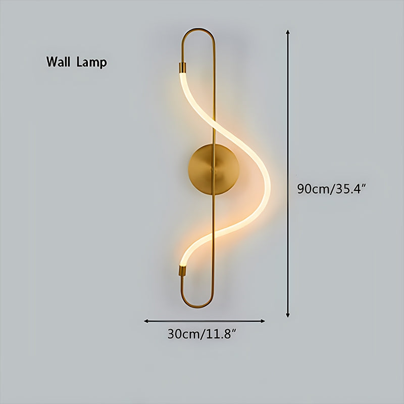 Nuvlight Modern Long Hose Led Pendant Light for Dining Room