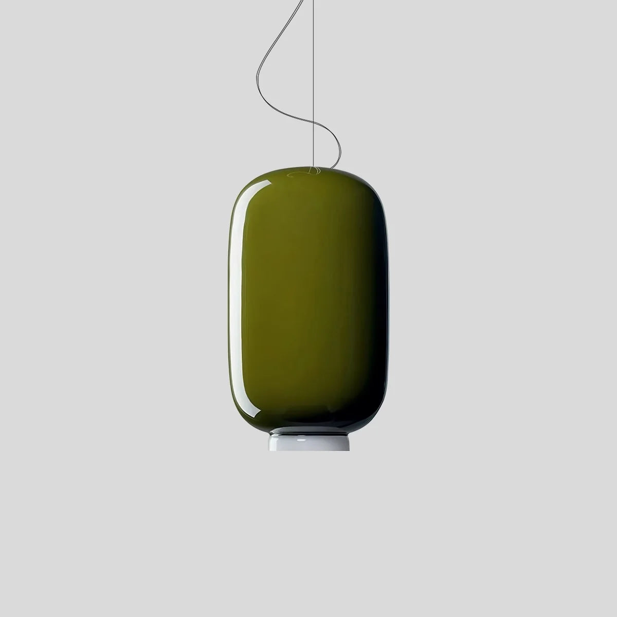 Nuvlight Modern Colored Glass Lantern Pendant Light Style C Warm Light