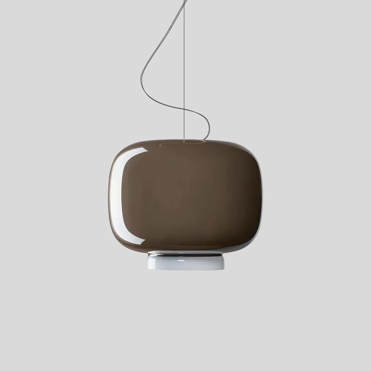Nuvlight Modern Colored Glass Lantern Pendant Light Style B Warm Light