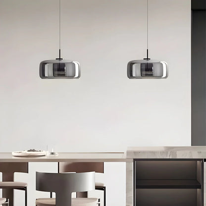 Glass Globe Pendant Light for Dining Room