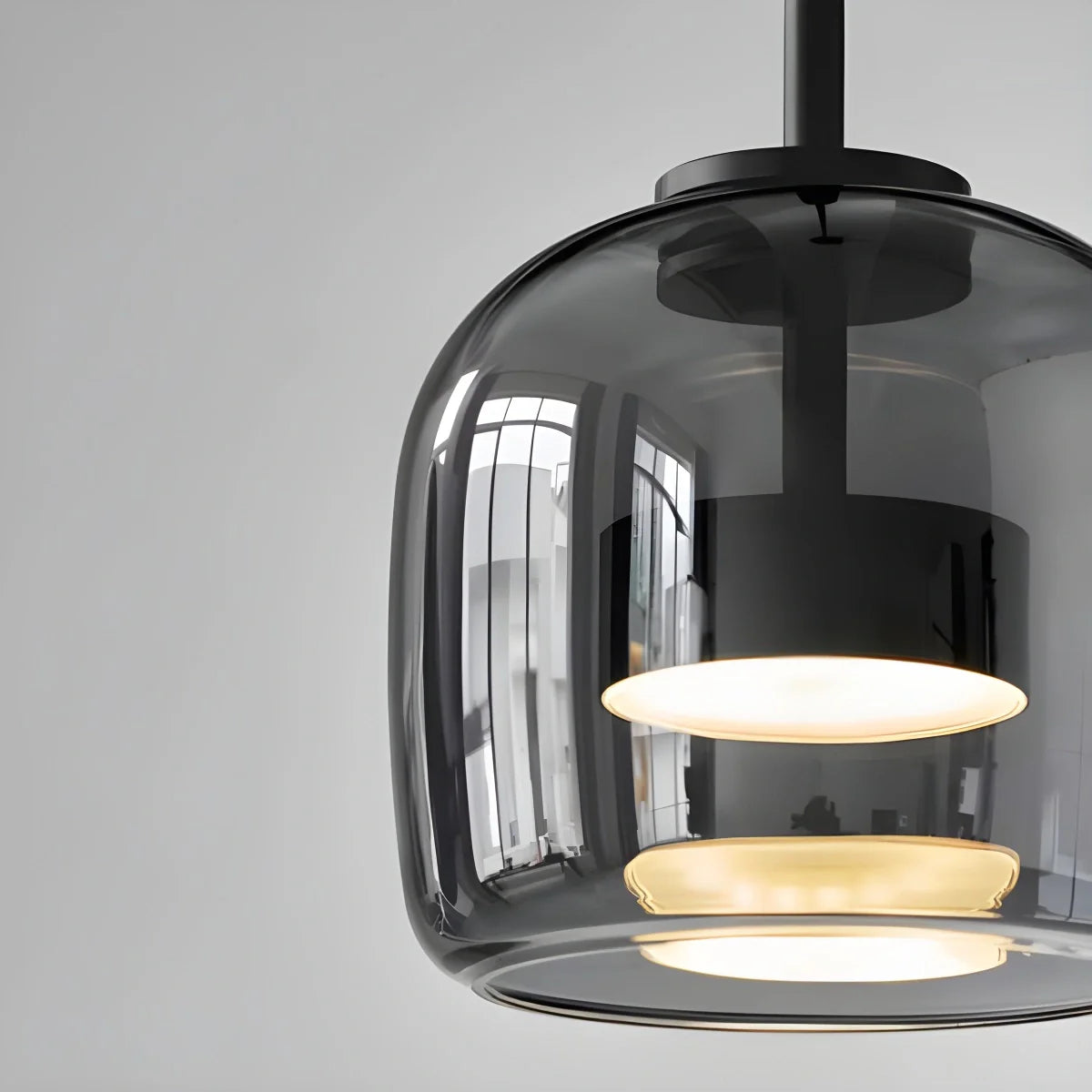 Glass Globe Pendant Light for Dining Room