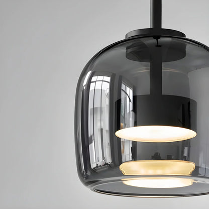 Glass Globe Pendant Light for Dining Room
