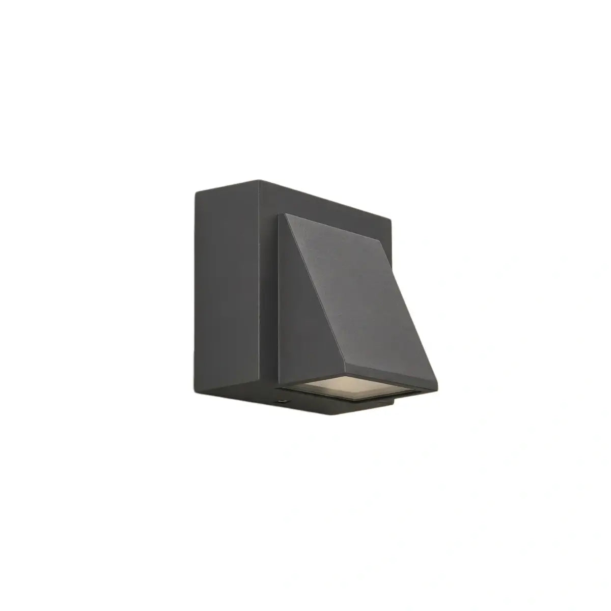 Irondale Industrial Outdoor Wall Lamp - Black/Gray Metal Irregular Design for Garden