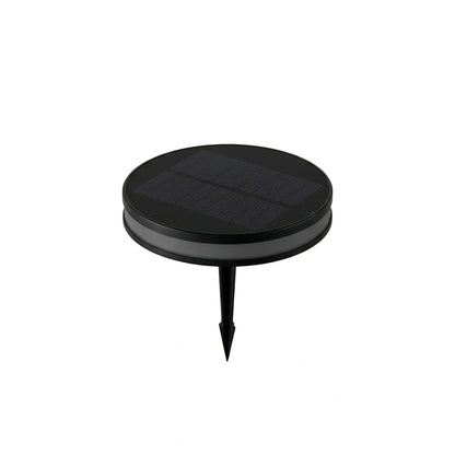 Irondale Industrial Outdoor Deck Step Lights - Black Round Metal Design for Garden