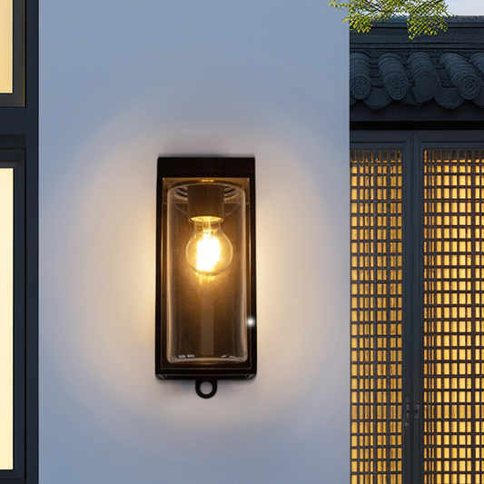 Nuvlight – Black Metal/Glass Outdoorw