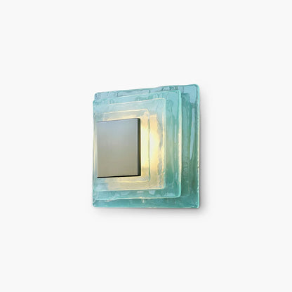 Nuvlight Italy Murano Water Ripple Glass Wall Lamp