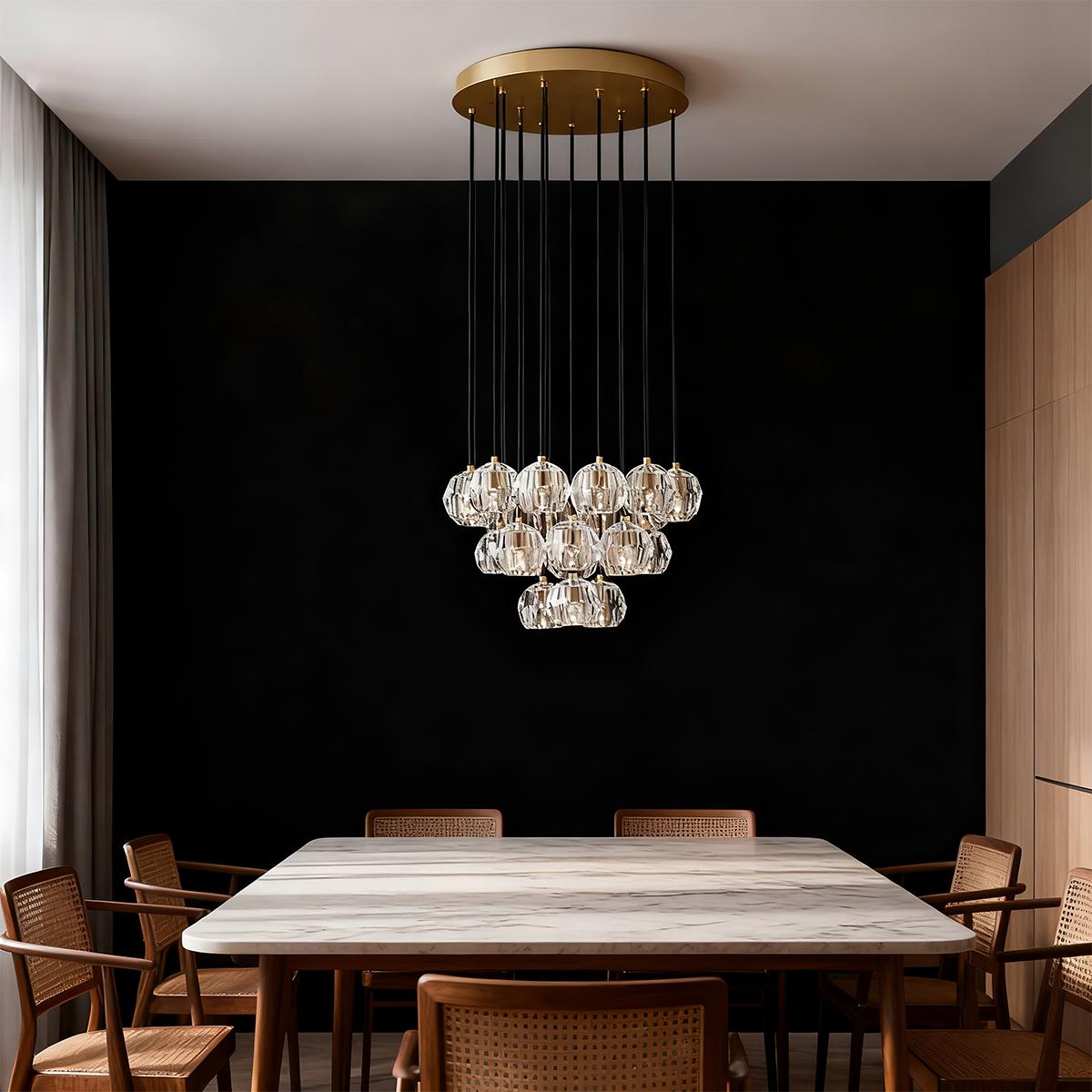 Kurst Round Cluster Chandelier
