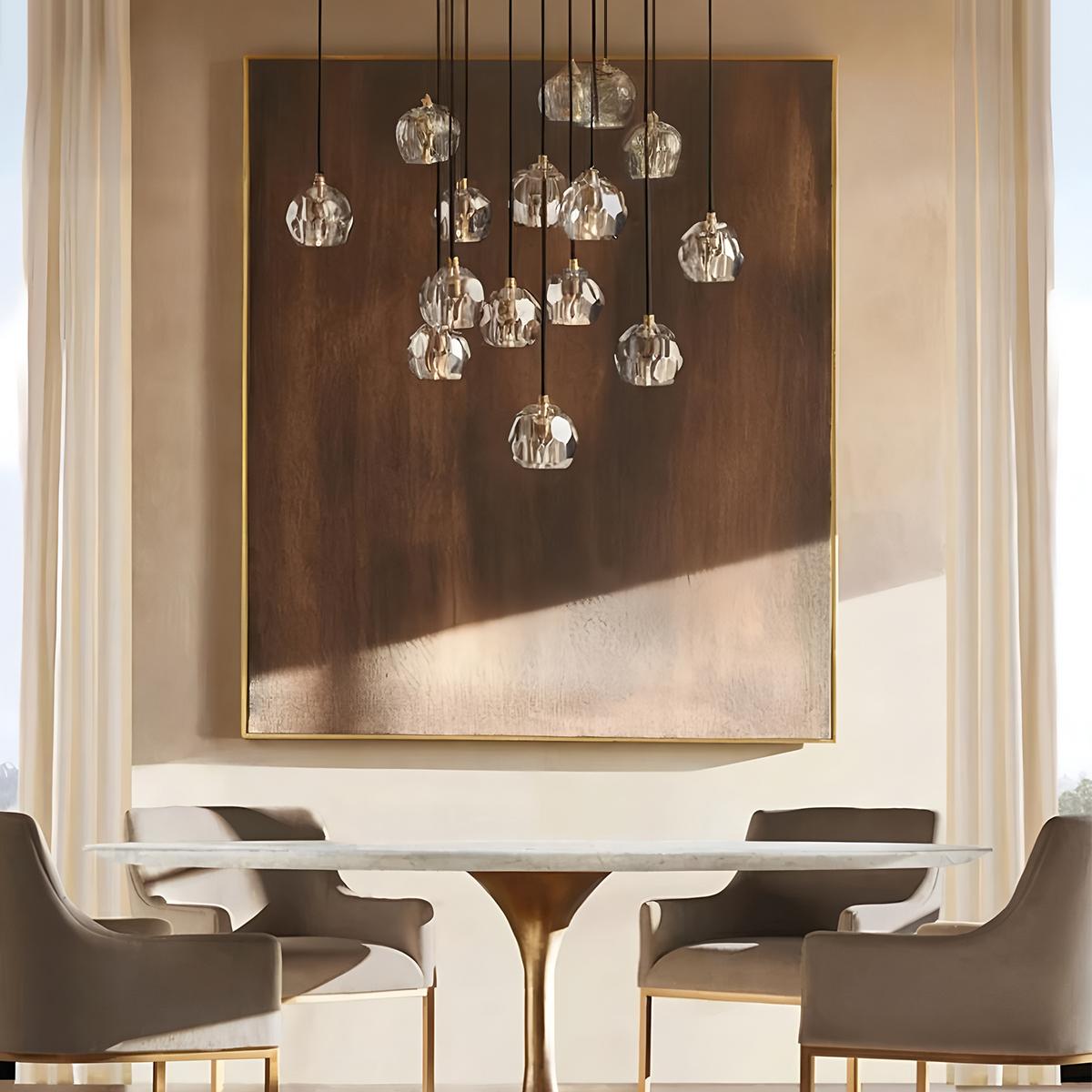 Kurst Round Cluster Chandelier