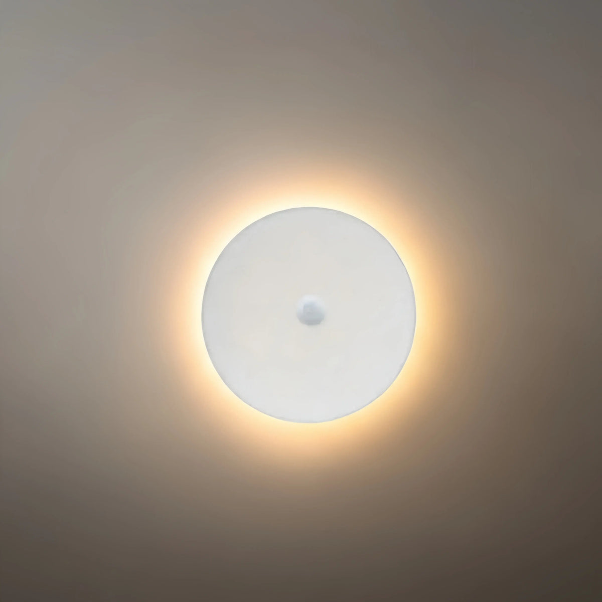 Nuvlight Minimalist LED Outdoor Wall Lamp – Black/White Round/Square Porch Sensor Light