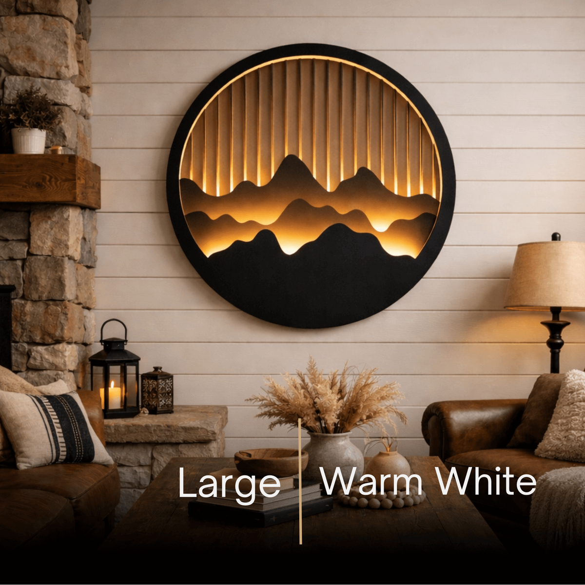 Lunara Modern Waterproof Wall Light – Circular Stainless Steel LED for Indoor/Outdoor