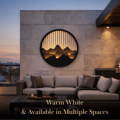 Lunara Modern Waterproof Wall Light – Circular Stainless Steel LED for Indoor/Outdoor
