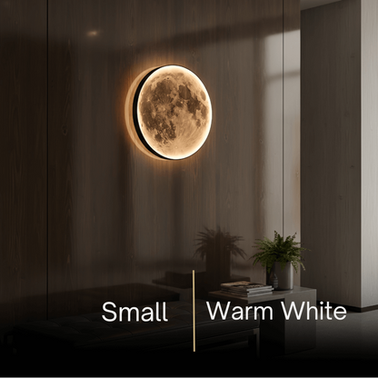 Moon Wall Light Luna, Waterproof Outdoor Moon Sconce for Patio Garden & Bathroom