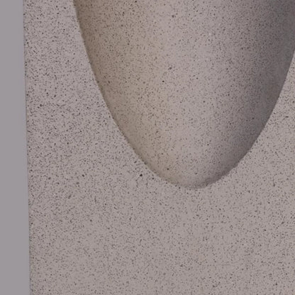 Arcato Minimalist Metal & Stone Path Light - Grey Rectangular for Outdoor