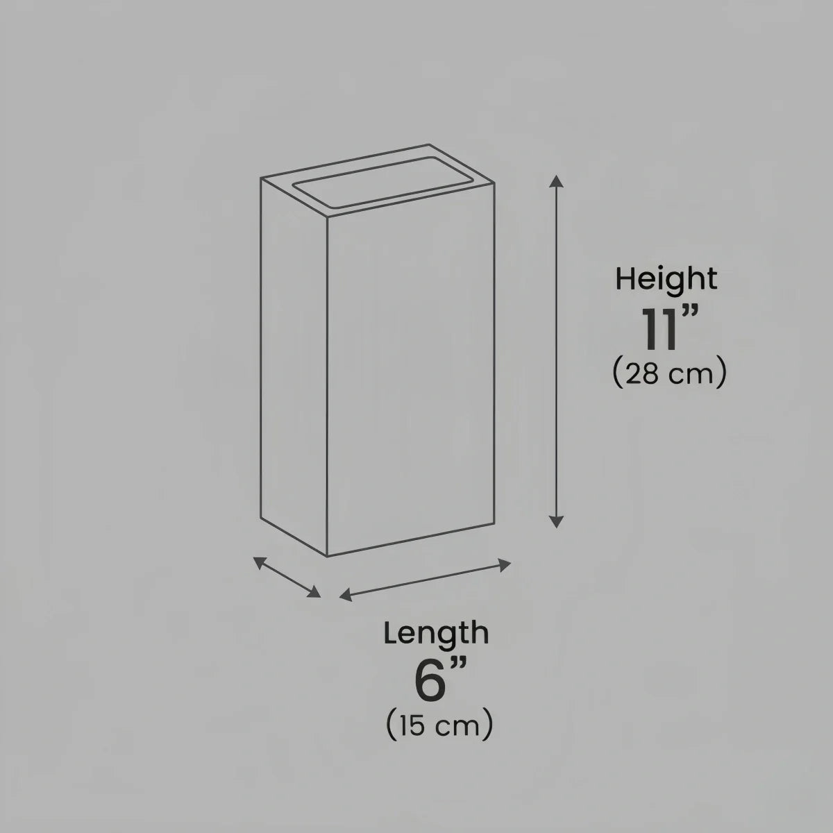 Arcato Minimalist Outdoor Wall Lamp-Waterproof for Outdoor/Exterwall