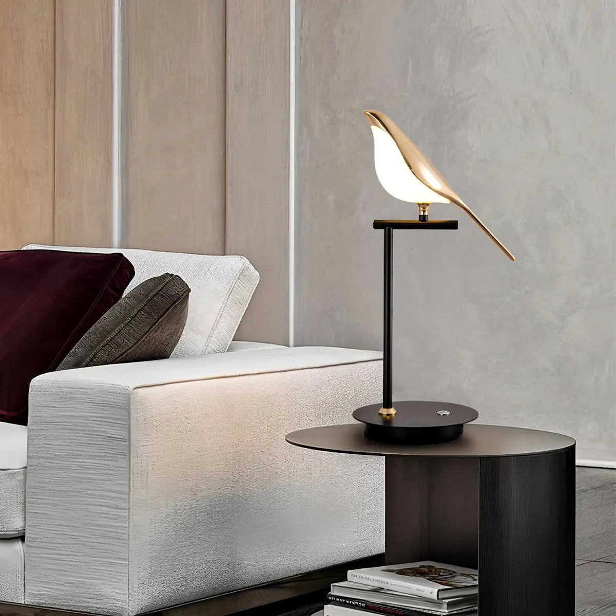 Gold Bird Chandelier for Living Room