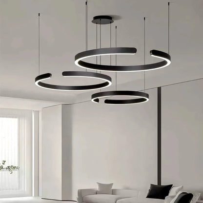 LED Ring Chandelier for Living Room and Office