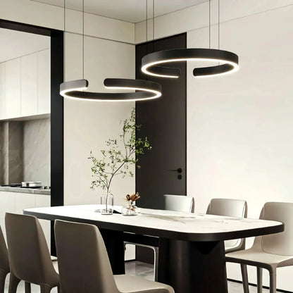 LED Ring Chandelier for Living Room and Office
