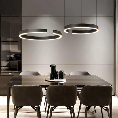 LED Ring Chandelier for Living Room and Office