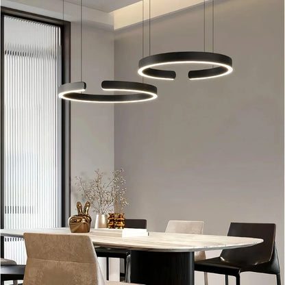 LED Ring Chandelier for Living Room and Office
