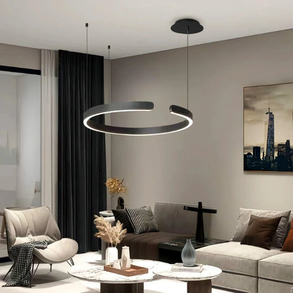 LED Ring Chandelier for Living Room and Office