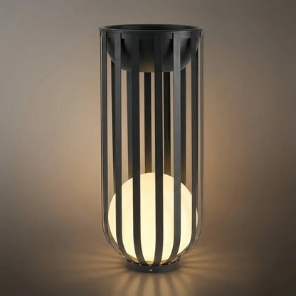 Nuvlight Modern Black Outdoor Floor Lamp