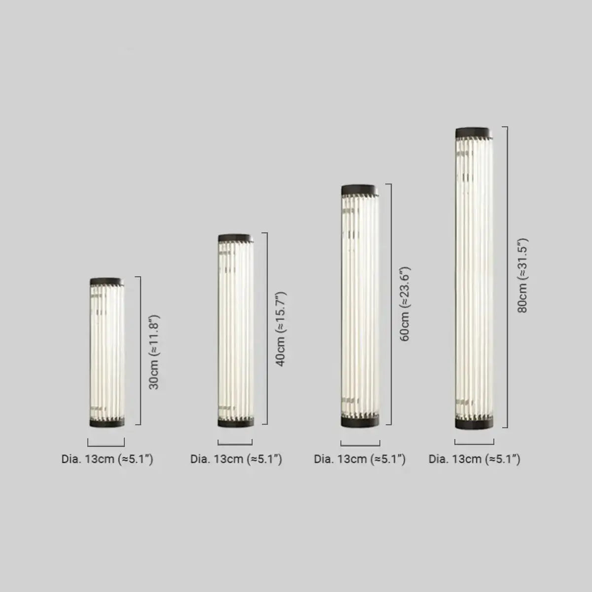 Irondale Modern Black LED Outdoor Wall Sconce – Waterproof Light for Garden/Courtyard