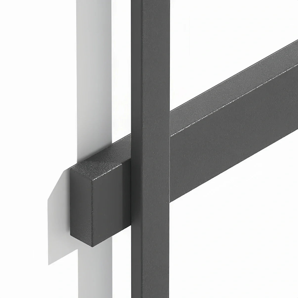 Arcato Modern Linear LED Wall Lamp – Black Solar & Sensor Light Outdoor