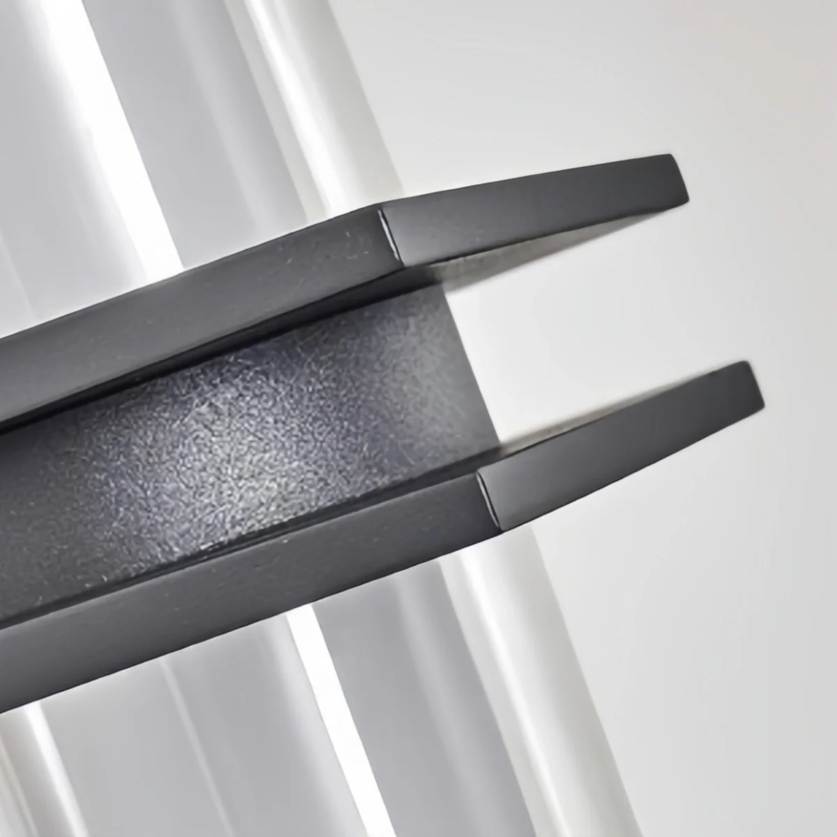 Arcato Modern Outdoor Wall Sconce - Black Metal & Glass Cylindrical Design for Garden