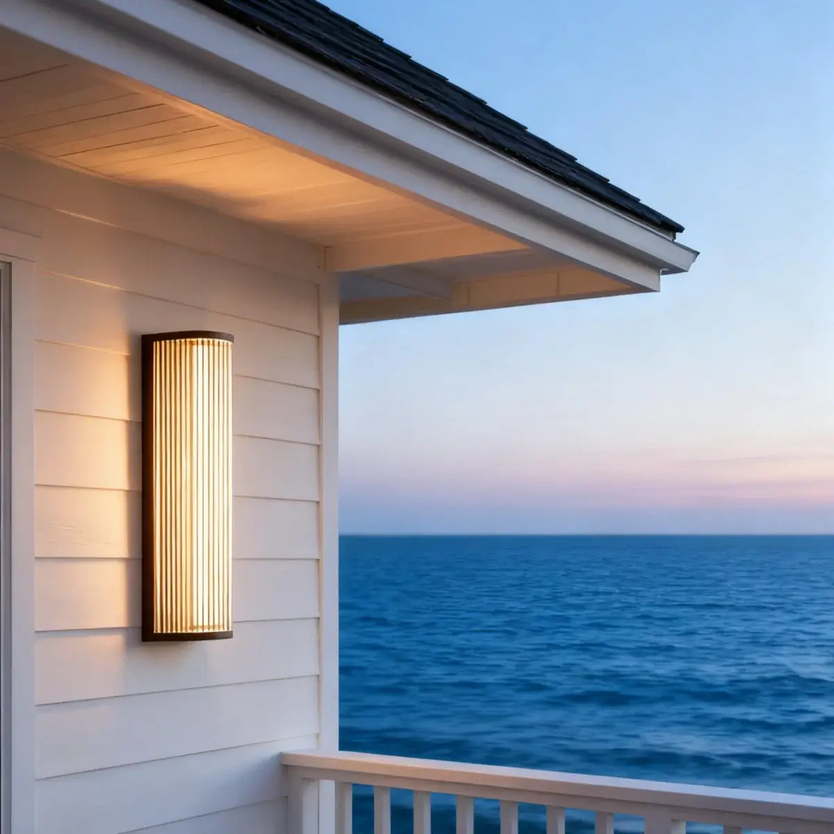 Irondale Modern Outdoor Wall Sconce – Waterproof Light for Terrace