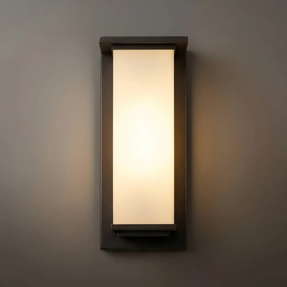 Nuvlight Rectangular Outdoor Wall Lamp