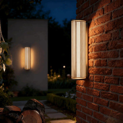 Irondale Modern Outdoor Wall Sconce – Waterproof Light for Terrace
