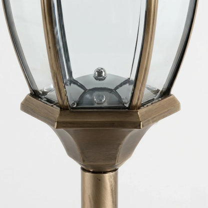 Irondale Industrial Outdoor Pathway Lights - Black Metal Irregular Design for Garden