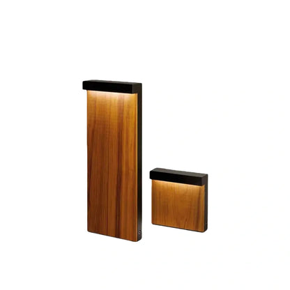 Nuvlight- Natural Wood/Metal for Lawn