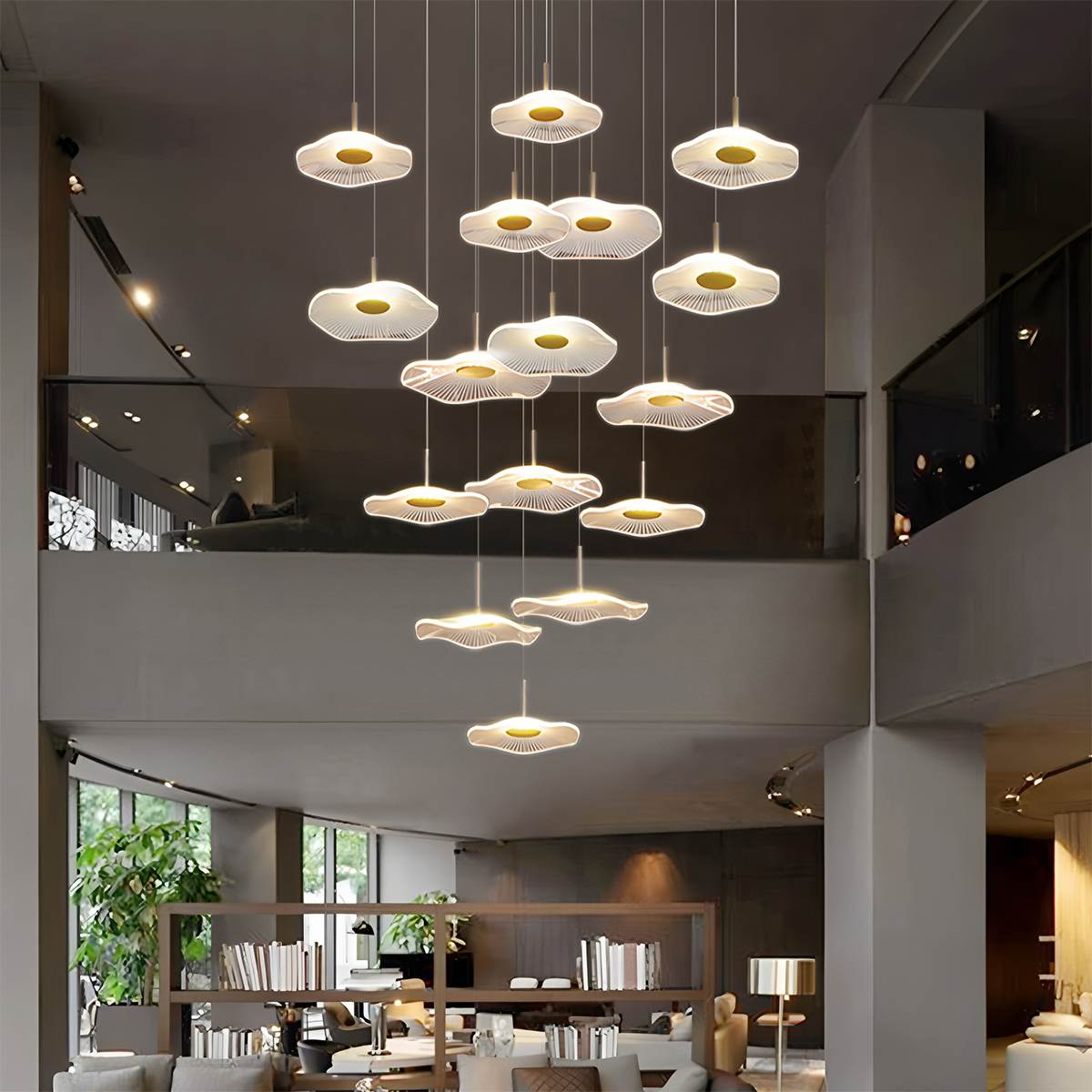 Rotasu Staircase Chandelier