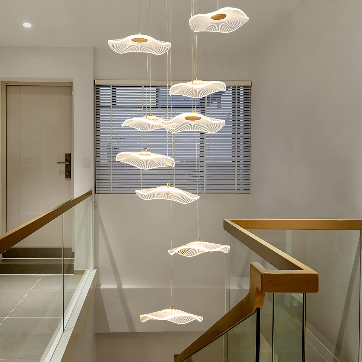 Rotasu Staircase Chandelier