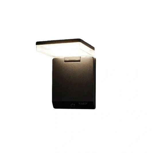 Nuvlight Solar Outdoor Wall Lamp Acrylic with Motion Sensor (Waterproof)