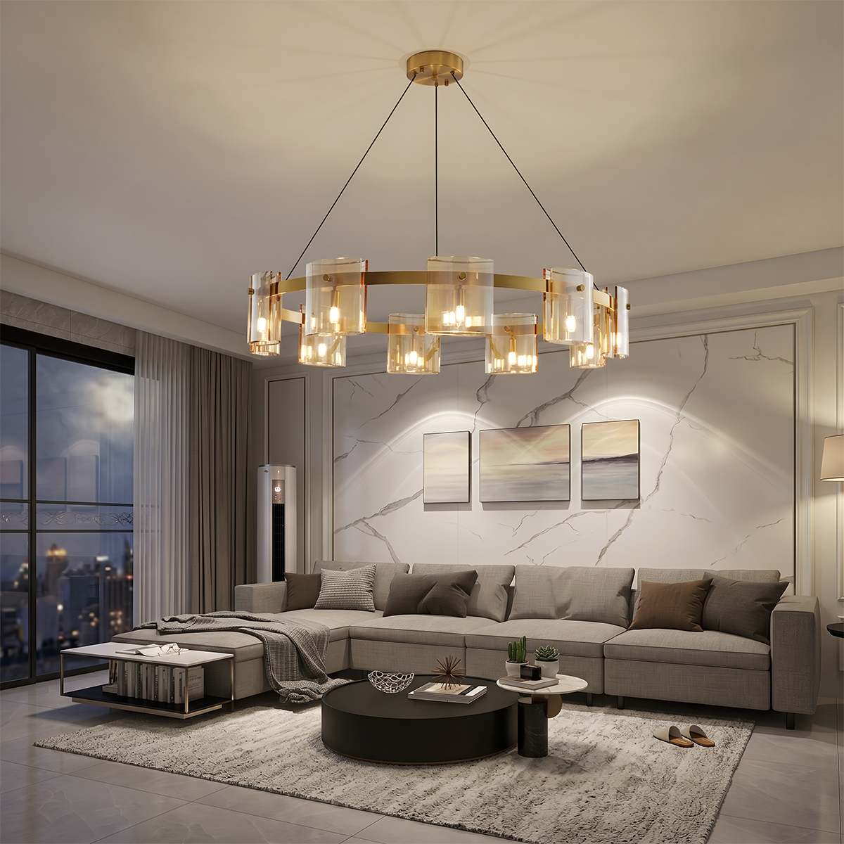 Strass Chandelier