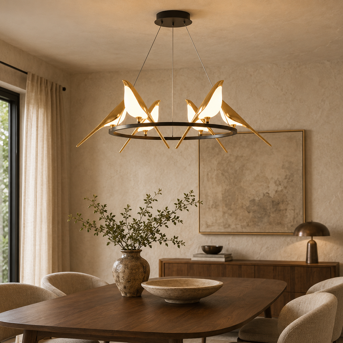 Swallow Chandelier