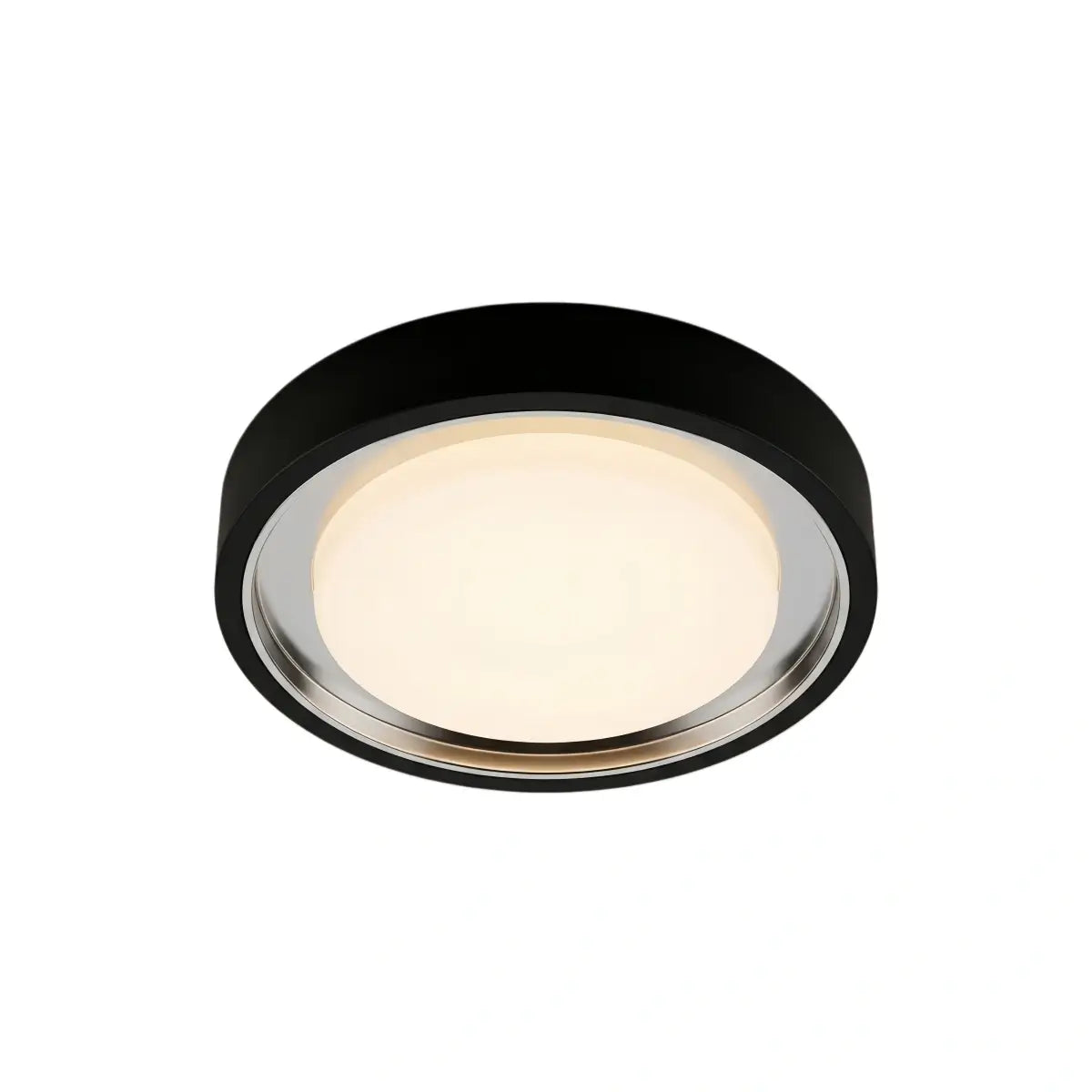 Nuvlight - Black Metal & Acrylic Round Design for Garden