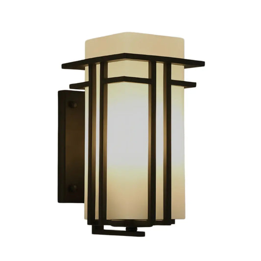 Nuvlight -- Black Metal for Porch Garage Exterior Hallway