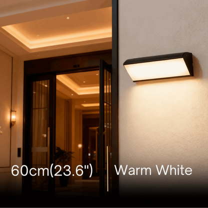 Arcato Minimalist Outdoor Wall Lamp - Light for Courtyard