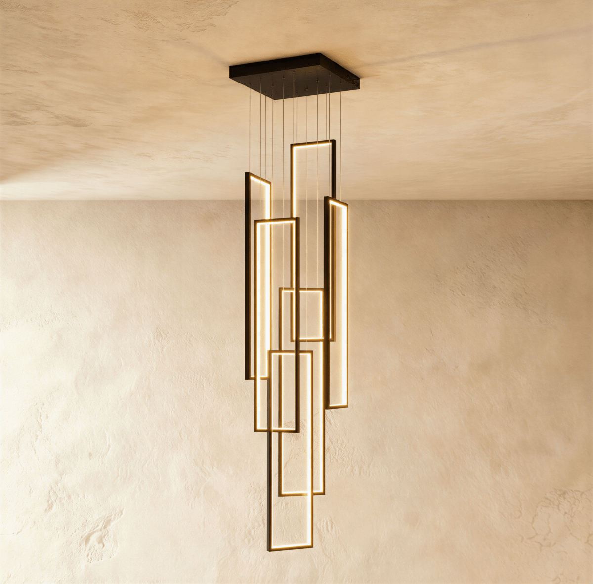 Nuvlight Aldarj Staircase Chandelier