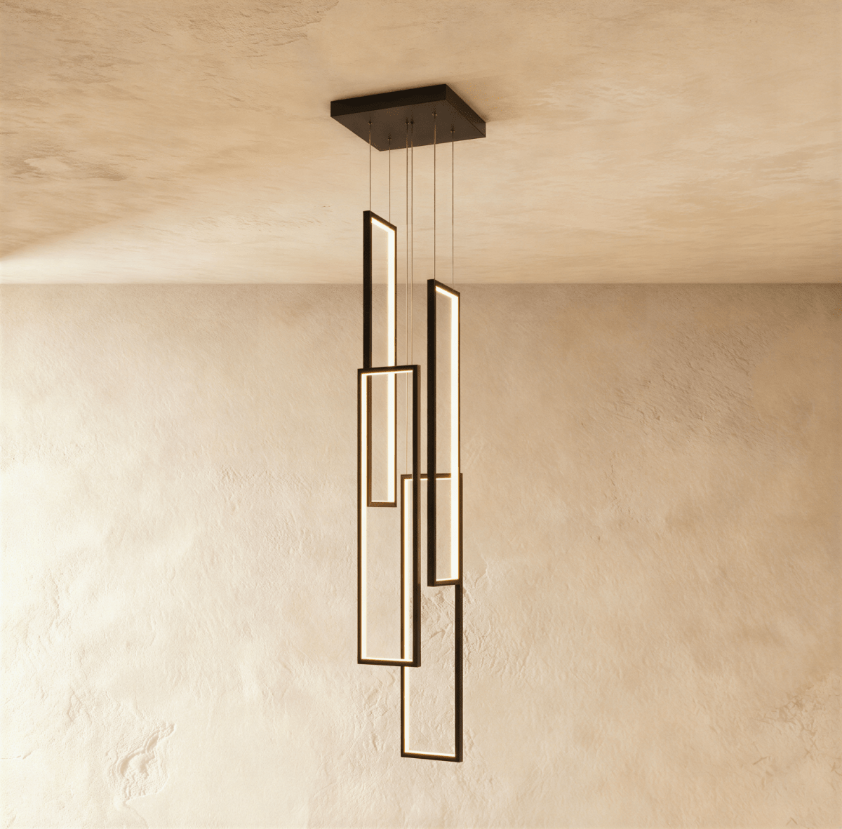 Nuvlight Aldarj Staircase Chandelier