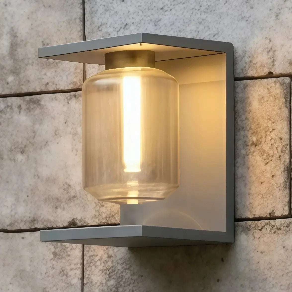 Irondale Industrial Solar LED Wall Sconce – Black Outdoor Light for Patio