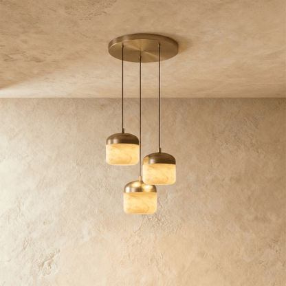 Nuvlight Asta Alabaster Pendant Light