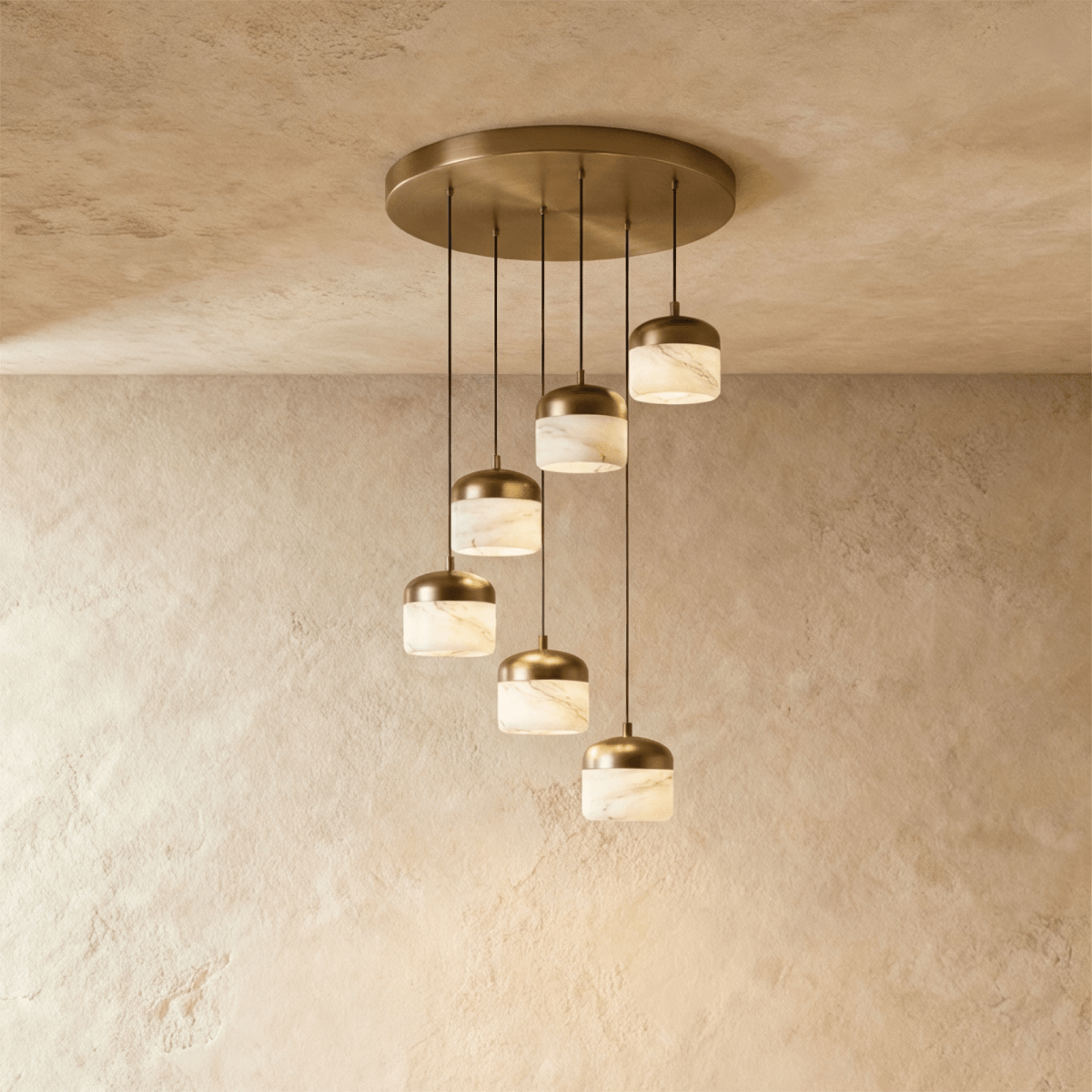Asta Alabaster Pendant Light